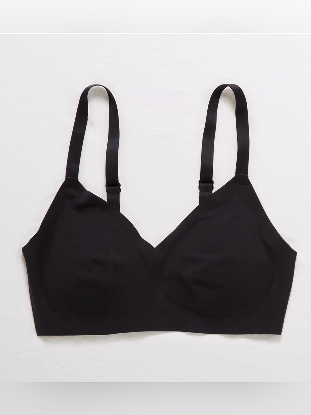 Aerie black smoothez lined bralette
